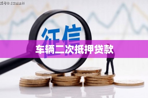 枝江车辆二次抵押贷款