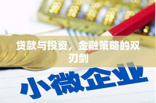 枝江贷款与投资，金融策略的双刃剑