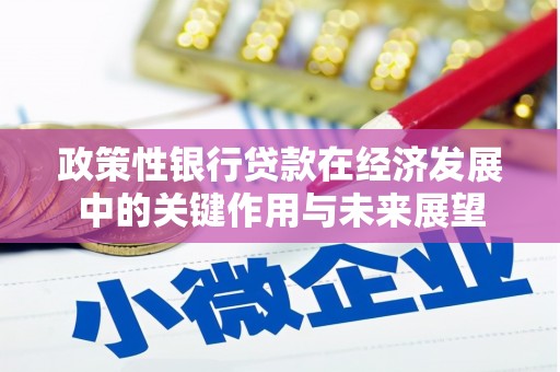 枝江政策性银行贷款在经济发展中的关键作用与未来展望