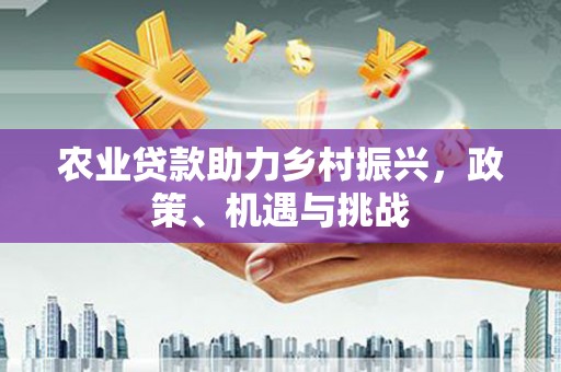 枝江农业贷款助力乡村振兴，政策、机遇与挑战