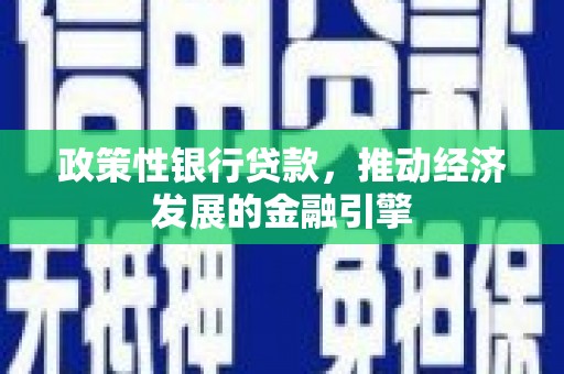 枝江政策性银行贷款，推动经济发展的金融引擎