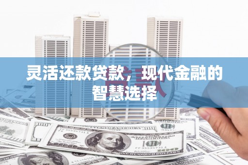 枝江灵活还款贷款，现代金融的智慧选择