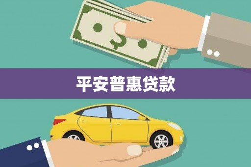 枝江平安普惠贷款