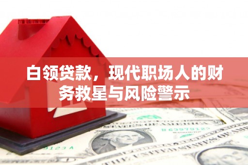 枝江白领贷款，现代职场人的财务救星与风险警示