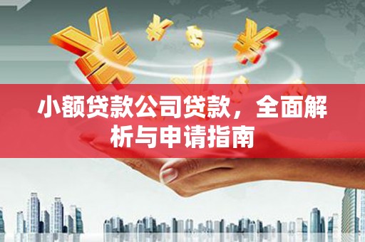枝江小额贷款公司贷款，全面解析与申请指南