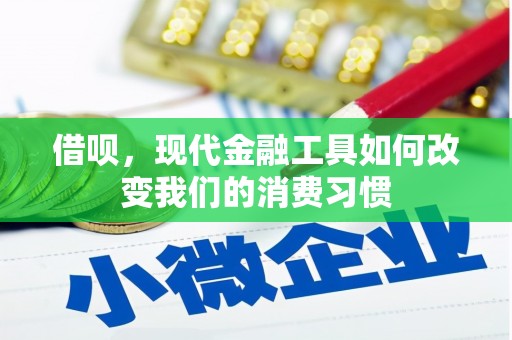 枝江借呗，现代金融工具如何改变我们的消费习惯