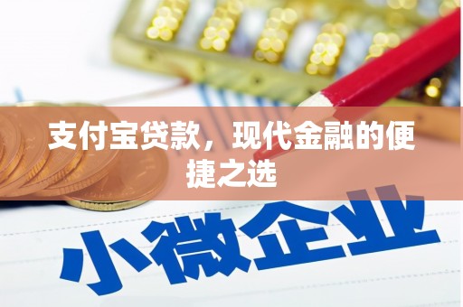 枝江支付宝贷款，现代金融的便捷之选
