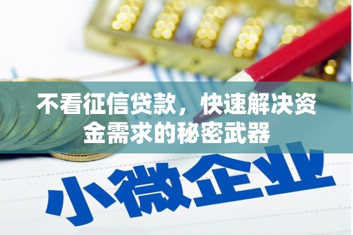 枝江不看征信贷款，快速解决资金需求的秘密武器