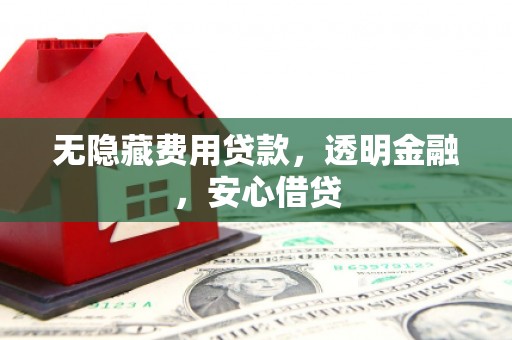枝江无隐藏费用贷款，透明金融，安心借贷