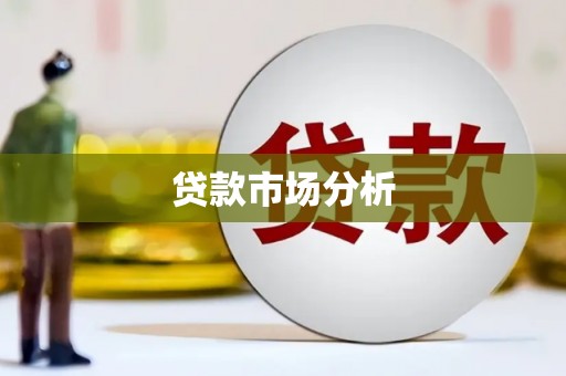 枝江贷款市场分析