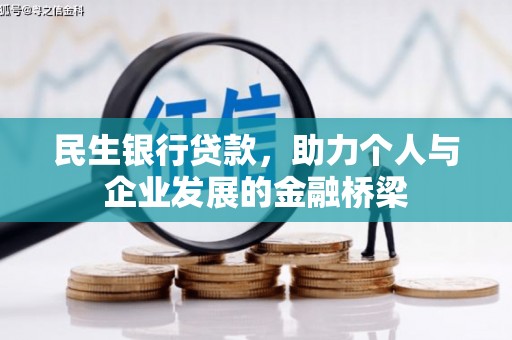 枝江民生银行贷款，助力个人与企业发展的金融桥梁