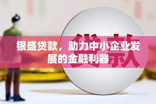 枝江银盛贷款，助力中小企业发展的金融利器