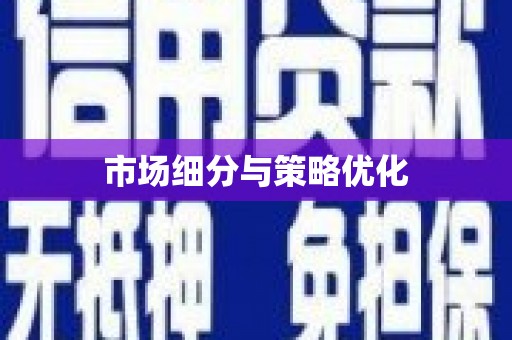枝江市场细分与策略优化